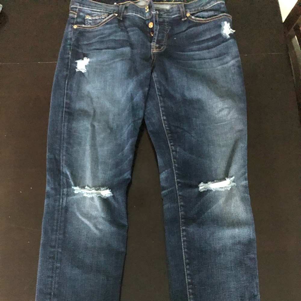 7 for all mankind - josefina boyfriend jeans - 28